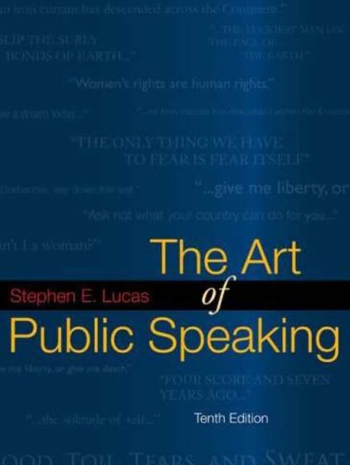 The Art of Public Speaking by Stephen E Locus: When I wrote this book, I could not realize this would be so popular book of the century. From this edition got a lot of response. I would thank to teachers and students of the United States and around the globe who learned The Art of Public Speaking from this book.