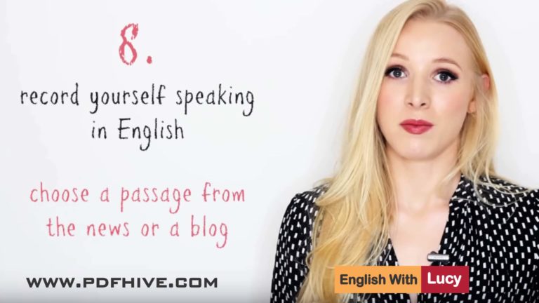 How to Practise English Speaking | English With Lucy