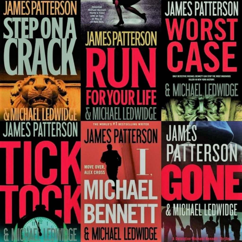 chronological order of james patterson books in order