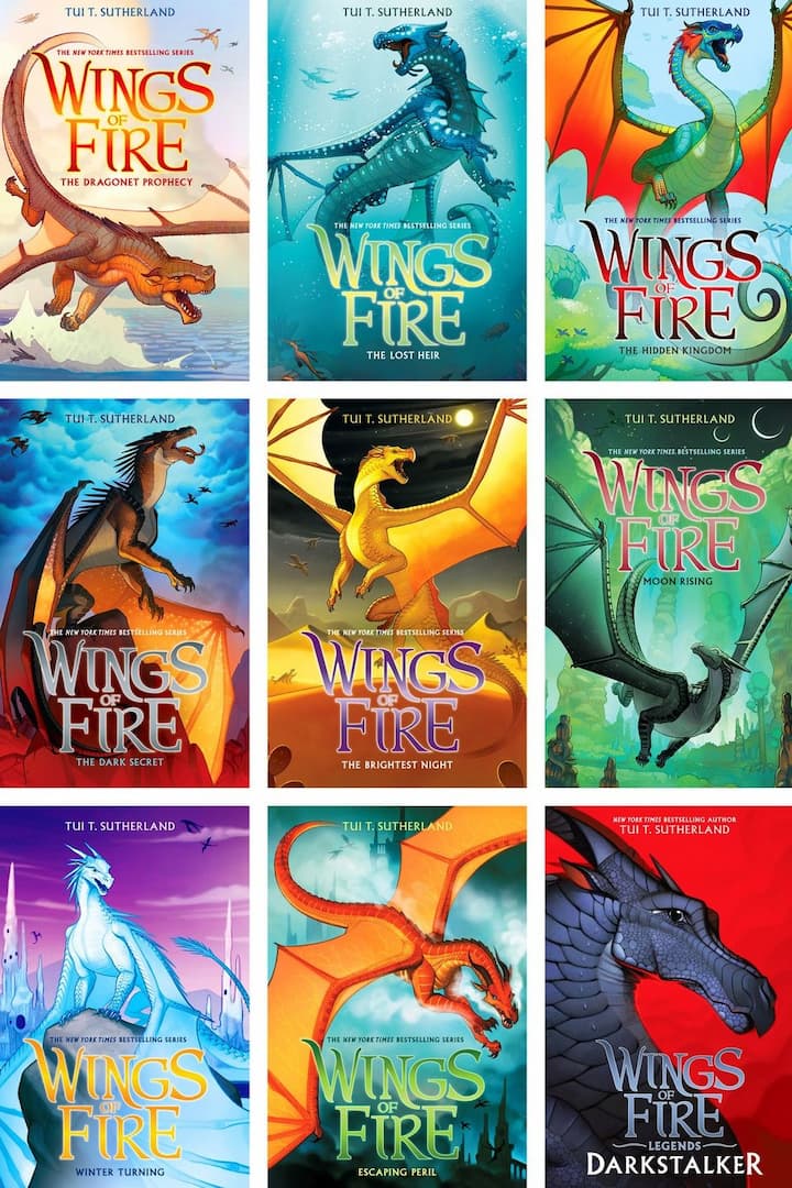 Wings Of Fire Books in Order Tui T. Sutherland PDF Hive