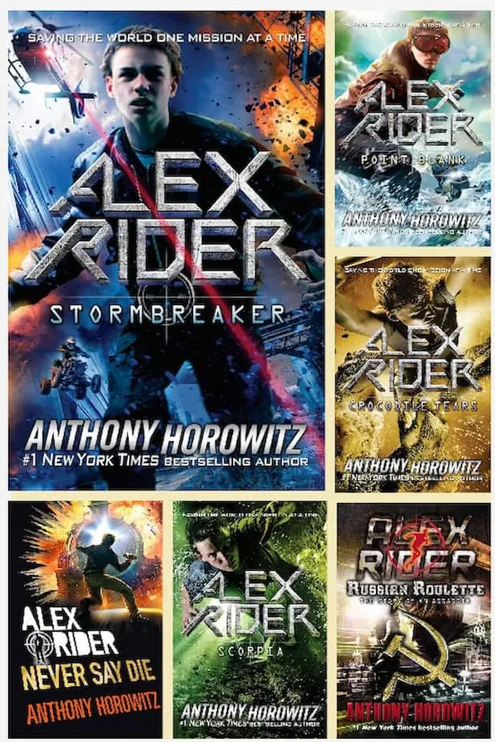 Alex Rider Books, Alex Rider Books In Order, Anthony Horowitz Books In Order