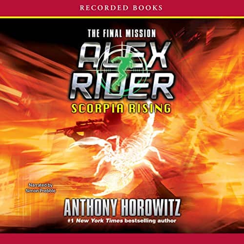 Alex Rider Books in Order Scorpia Rising 10 audio