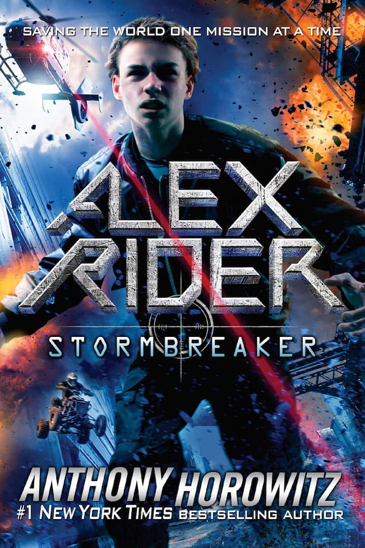 Anthony Horowitz, Anthony Horowitz Books In Order, Children & Youth, Espionage, Fiction, Mystery, Political Thrillers, Teen and Young Adult, Thrillers, Stormbreaker, Alex Rider books in order Book 1
