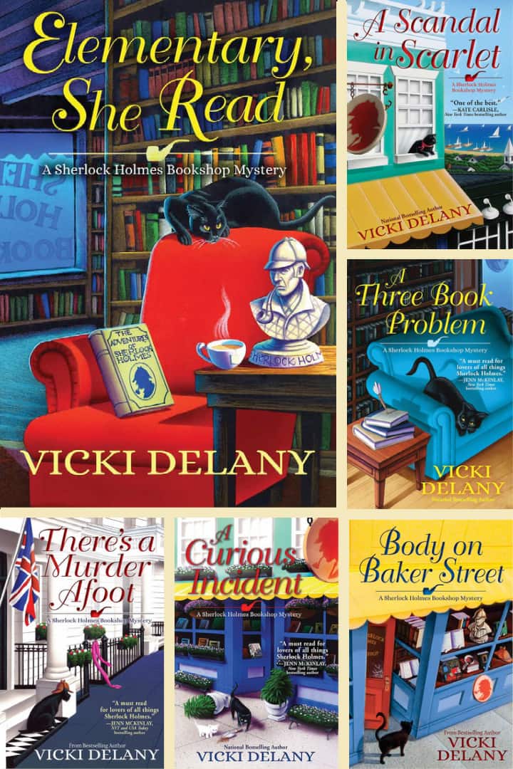Vicki Delany Books In Order, Sherlock Holmes Books, Sherlock Holmes Books In Order, Bookshop Mystery Books