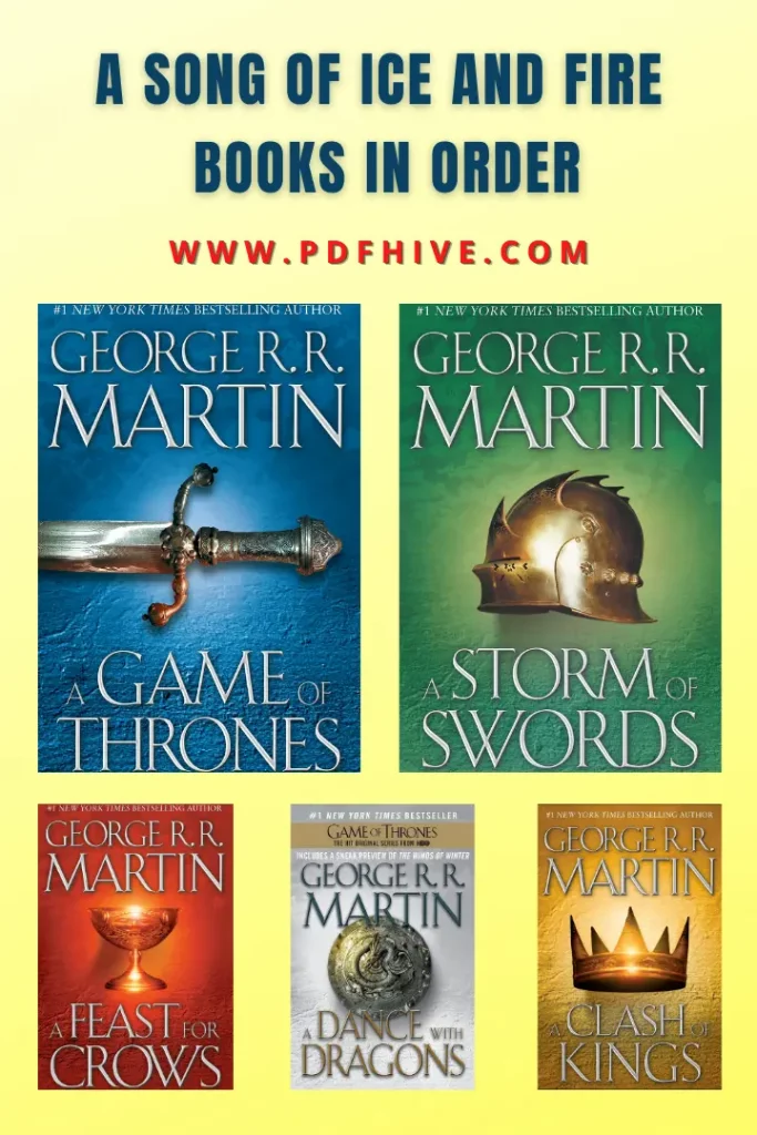 A Song of Ice and Fire Books In Order, Action and Adventure, Bestsellers, Epic Fantasy, Fantasy, Fiction, George R. R. Martin Books In Order, Military Thrillers, Science Fiction