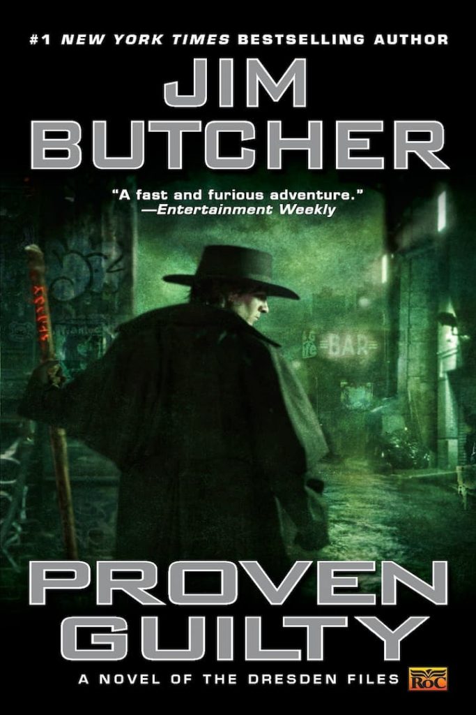 Books In Order, Crime Fiction, Dresden Files Books In Order, Fantasy, Fiction, Jim Butcher, Jim Butcher Books In Order, Mysteries, Proven Guilty - Dresden Files Book 8
