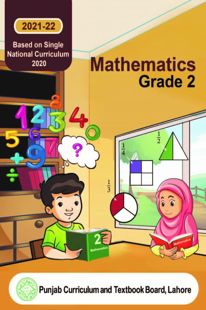 Academic Syllabus Books, Class 2 Free Books, Free PDF Books, Islamiat Free Books, Math Books, Math Class 2 PDF, Punjab Textbook Board, Single Nation Curriculum, SNC, SNC Books