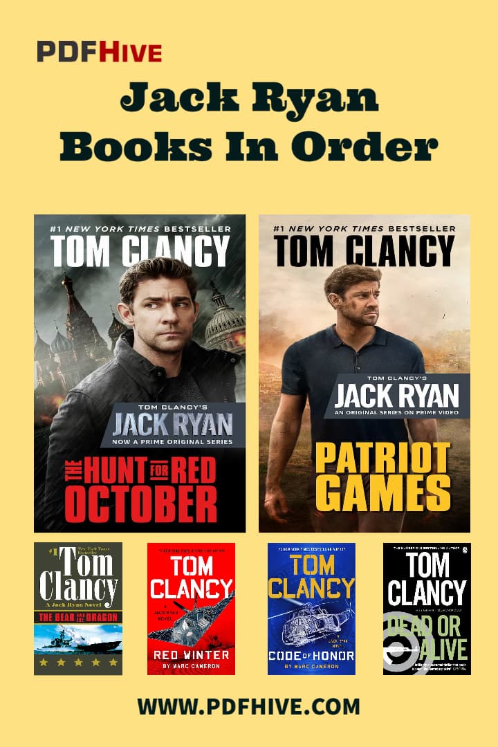 Book Series, Books In Order, Jack Ryan Books In Order, Tom Clancy Books In Order