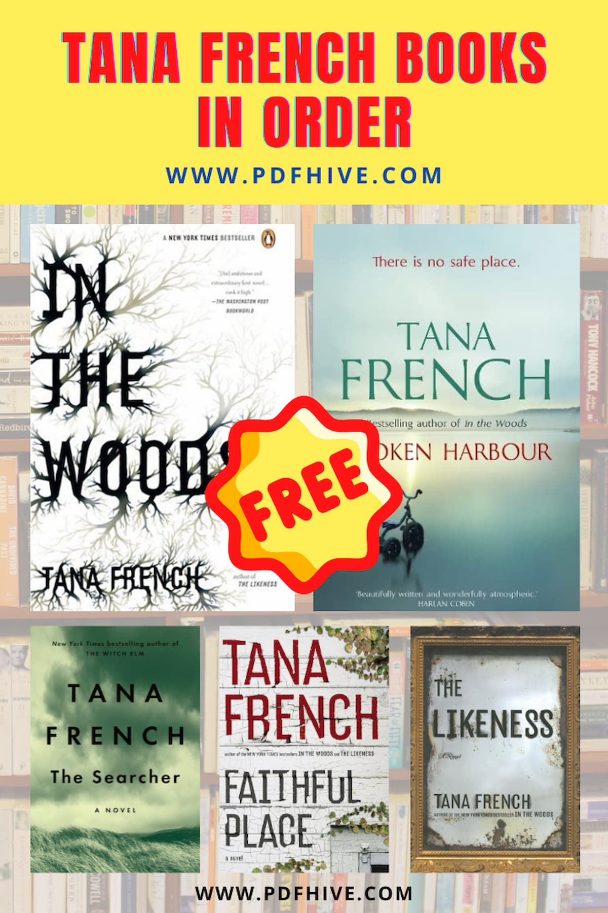 Tana French Books In Order PDF Hive 2023