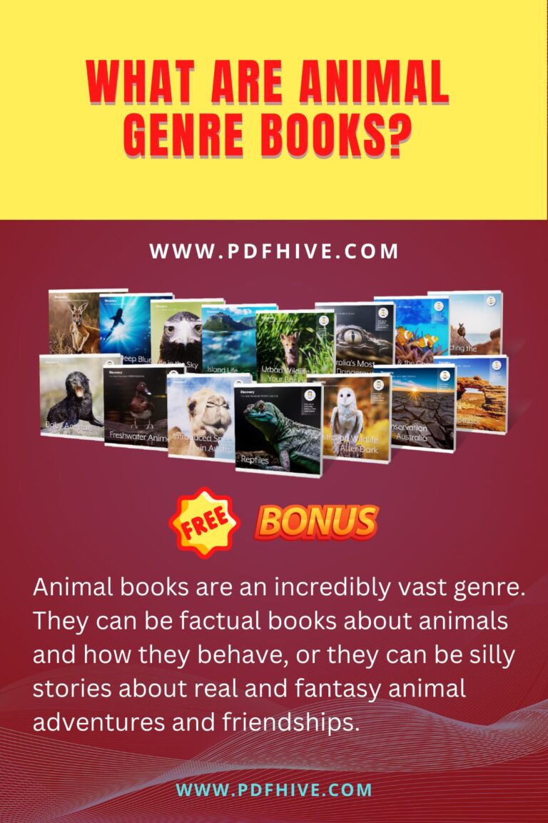 Book Genres, Types of Books, What are Animal books