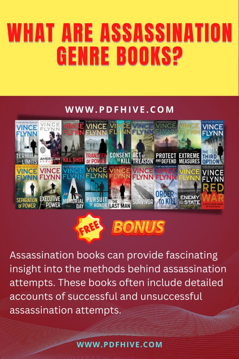 Book Genres, Types of Books, What are Assassination books