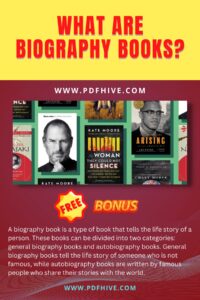 FREE Biography Books, example of biography, biography definition and examples, biography books, biography and autobiography, biography online, biography vs autobiography