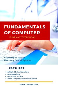 Fundamentals of Computer (Pharmacy Technician) Download Free PDF - Punjab Pharmacy Council Textbooks