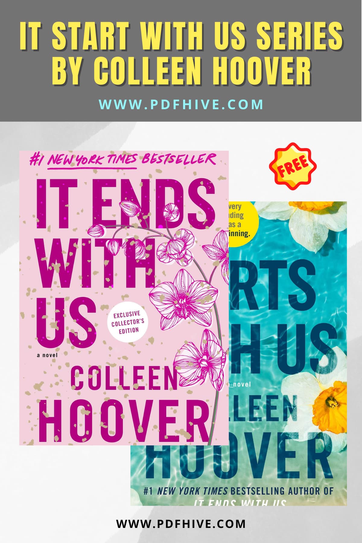 Book Series, Books Series In Order, Colleen Hoover Books In Order, Contemporary Romance, Fiction, It Ends With Us Books In Order, It Ends With Us series, Romance, Women's Fiction