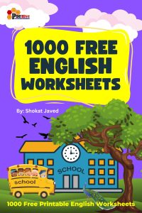 1000 FREE English Worksheets - PDF Download
