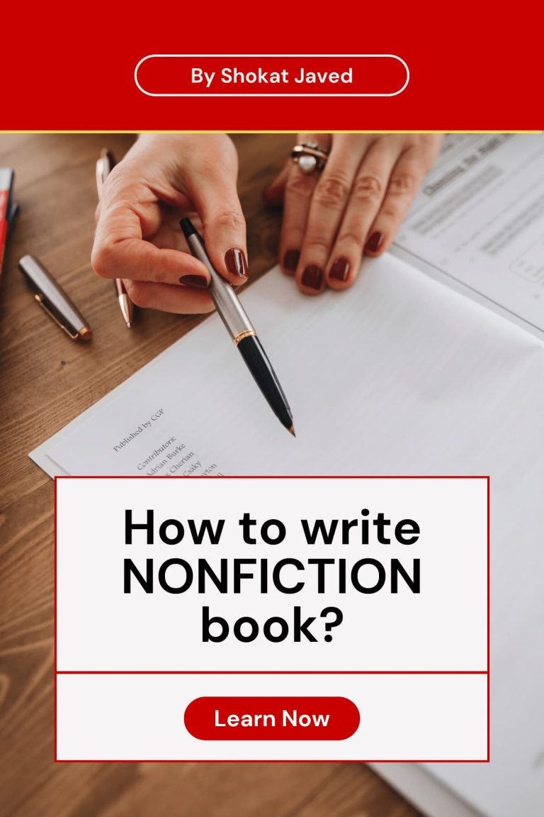 How to write a Nonfiction book