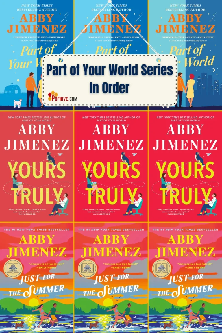 If you desire a romantic tale that provides comfort like a warm blanket then Part of Your World Series by Abby Jimenez should be your choice.