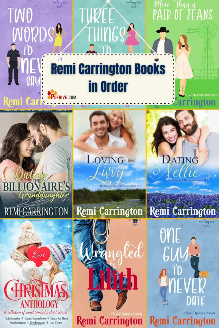 If you seek sentimental romance with comedic elements then Remi Carrington Books In Order is perfect recommendation.