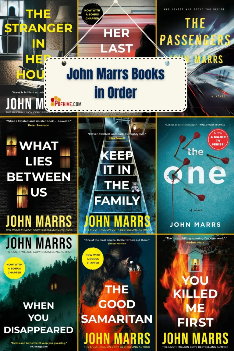 John Marrs Books In Order takes you from his first emotional thriller, When You Disappeared, to his latest twisty page-turner.