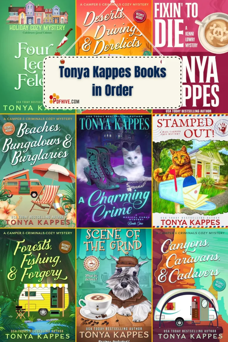 Tonya Kappes Books In Order is a blast of a cozy mystery ride. I am reviewing my true feelings about these heartwarming stories
