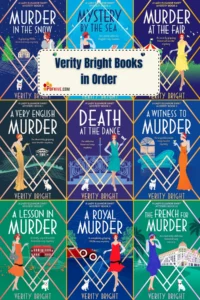 Looking for a cozy mystery with tea, charm, and a side of murder? Verity Bright Books In Order is your golden ticket to the world of wit and whodunits.