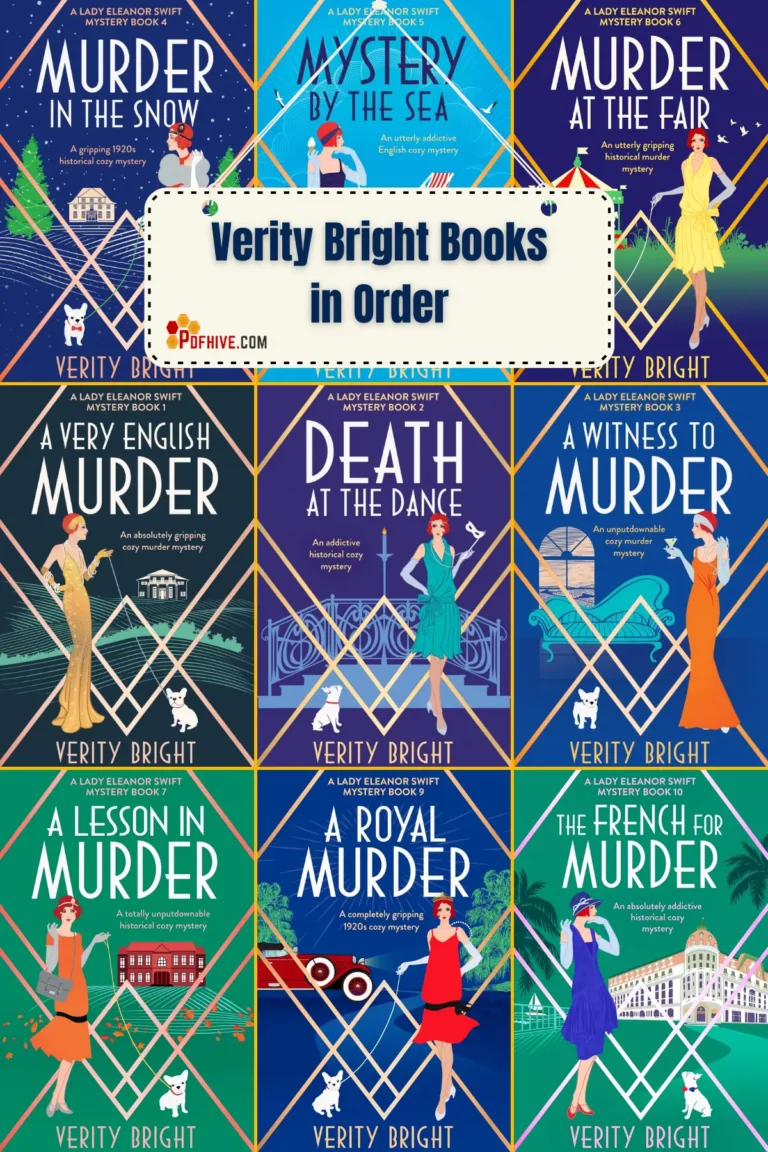 Looking for a cozy mystery with tea, charm, and a side of murder? Verity Bright Books In Order is your golden ticket to the world of wit and whodunits.